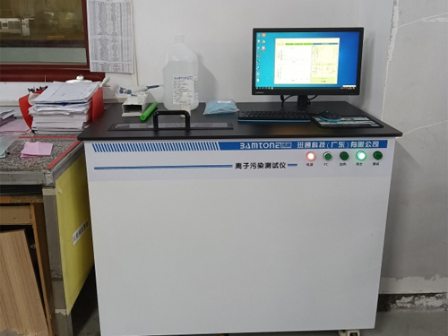 离子污染测试仪装机实例