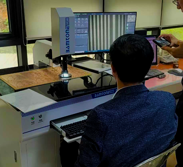 线宽线距测试仪装机