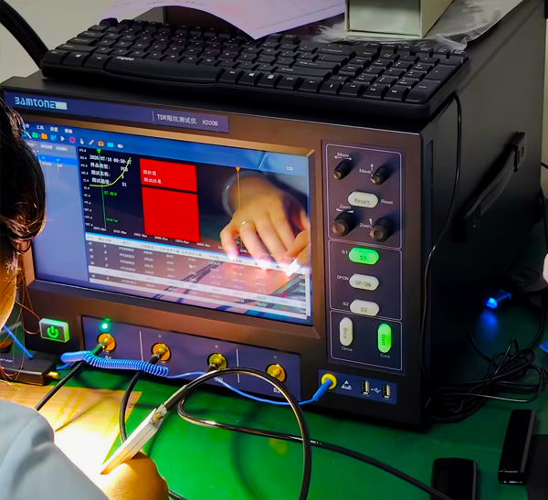 TDR阻抗测量仪Bamtone H200B客户装机